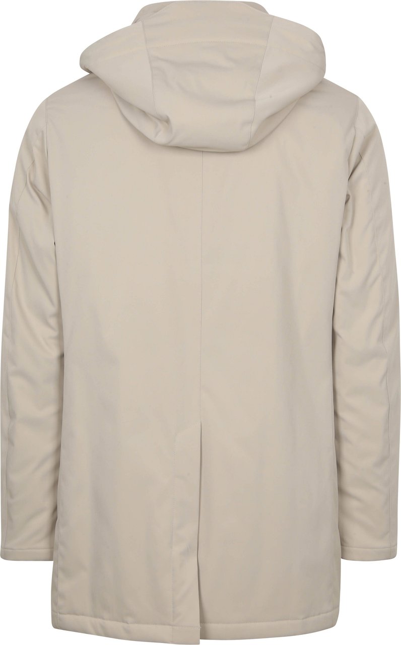 Profuomo Beige magnet jas long Beige