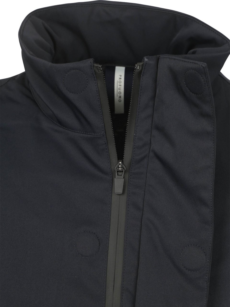 Profuomo Navy magnet bodywarmer Blauw