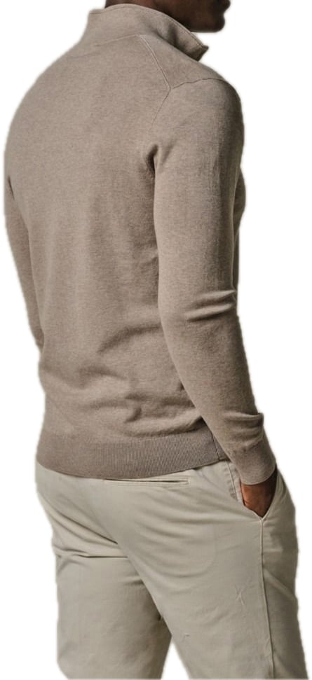 Profuomo Beige luxury basic full zip Beige
