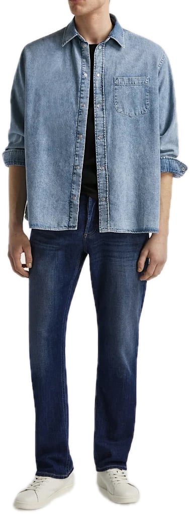 Denham Jeans Ridge Blauw