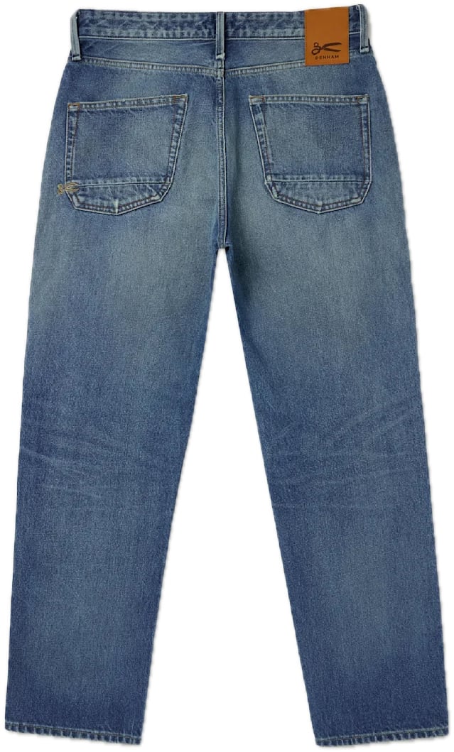 Denham Jeans Dagger Blauw