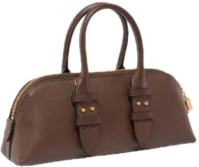 Pinko Bowling Bag Baquette Bruin