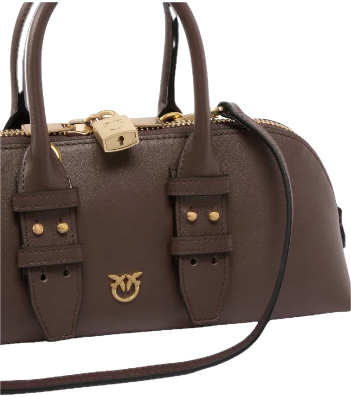 Pinko Bowling Bag Baquette Bruin