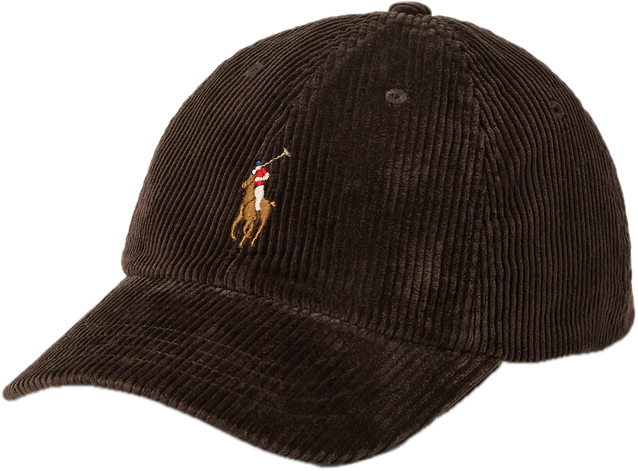 Ralph Lauren Pet Ribstof Bruin