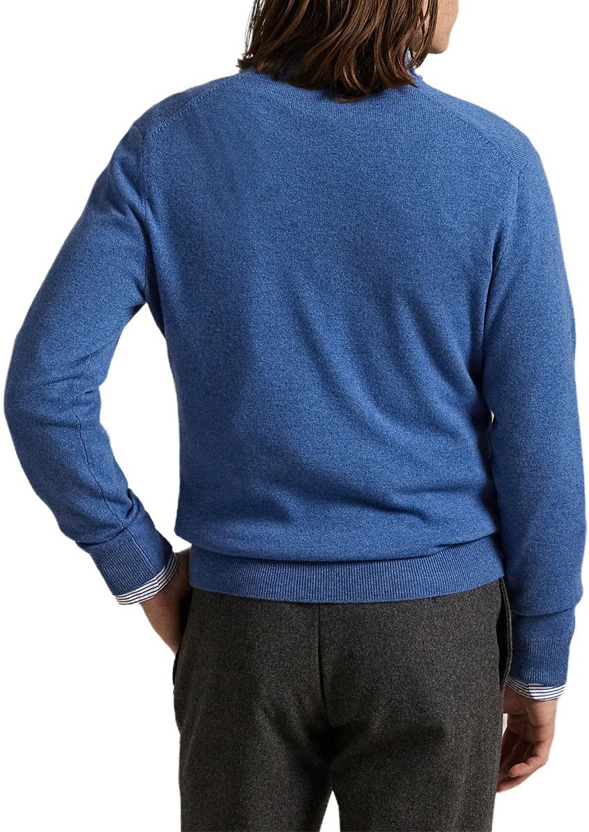 Ralph Lauren Half Zip Knit Blauw