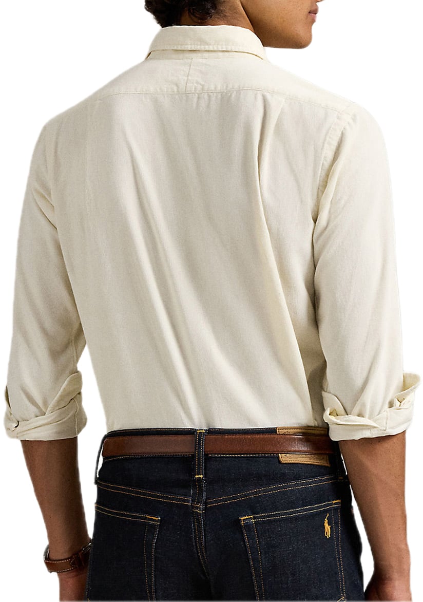 Ralph Lauren Corduroy Overhemd Wit