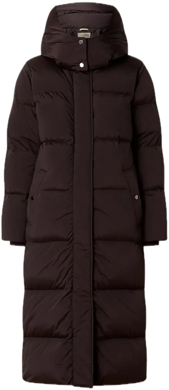 Woolrich Extra Long Kelly Parka Soil Brown Bruin