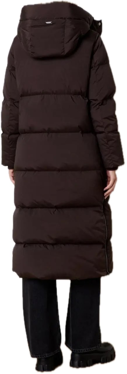 Woolrich Extra Long Kelly Parka Soil Brown Bruin