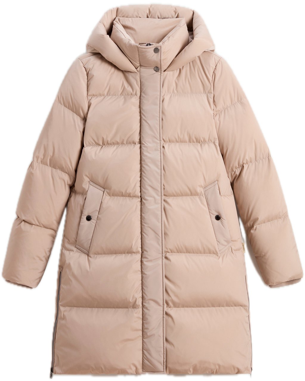 Woolrich Kelly Jacket Long Light Taupe Taupe