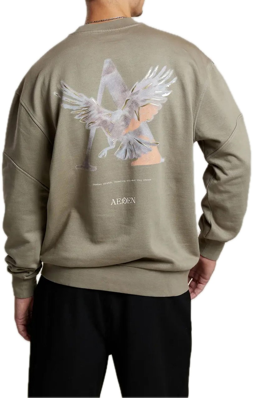 Aeden Arnaud Sweater Vetiver Groen