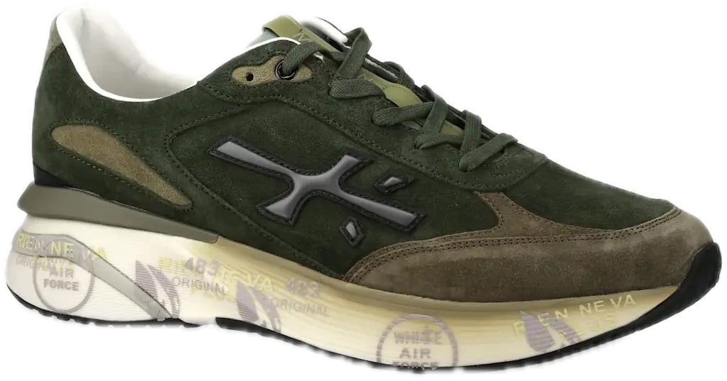 Premiata Moerun 7777 Military Green Groen