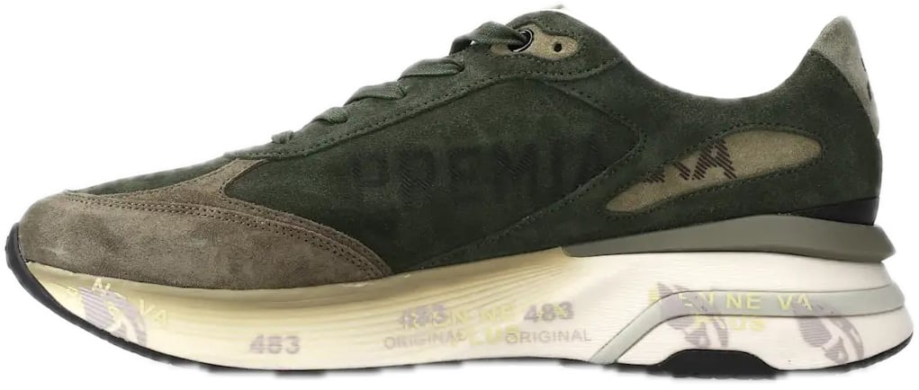 Premiata Moerun 7777 Military Green Groen