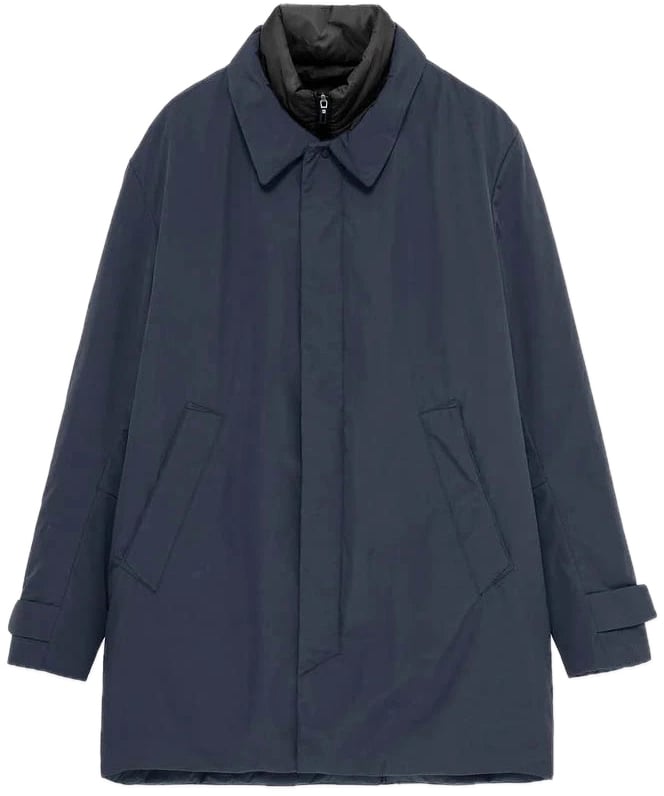 Krakatau Parka Dark Navy Blauw