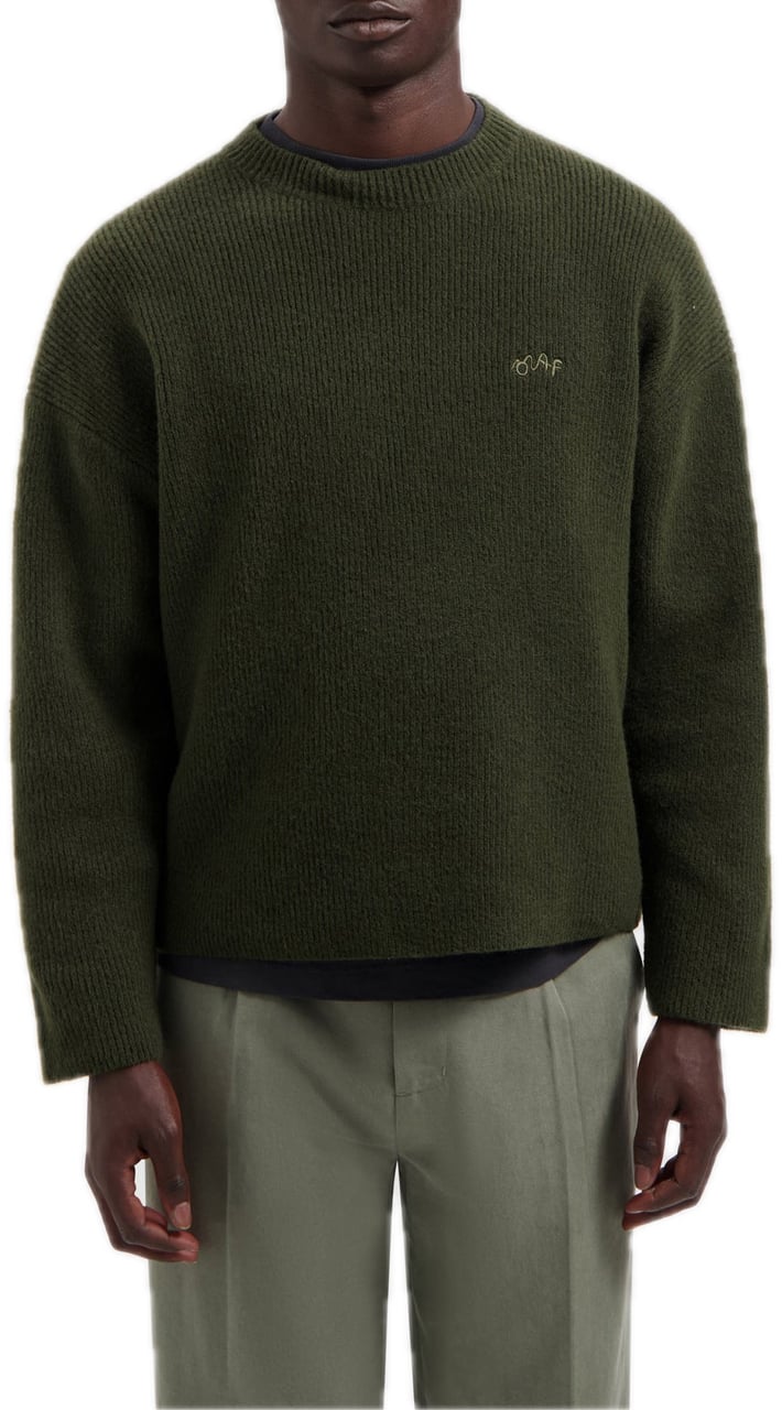ØLÅF signature knit Groen