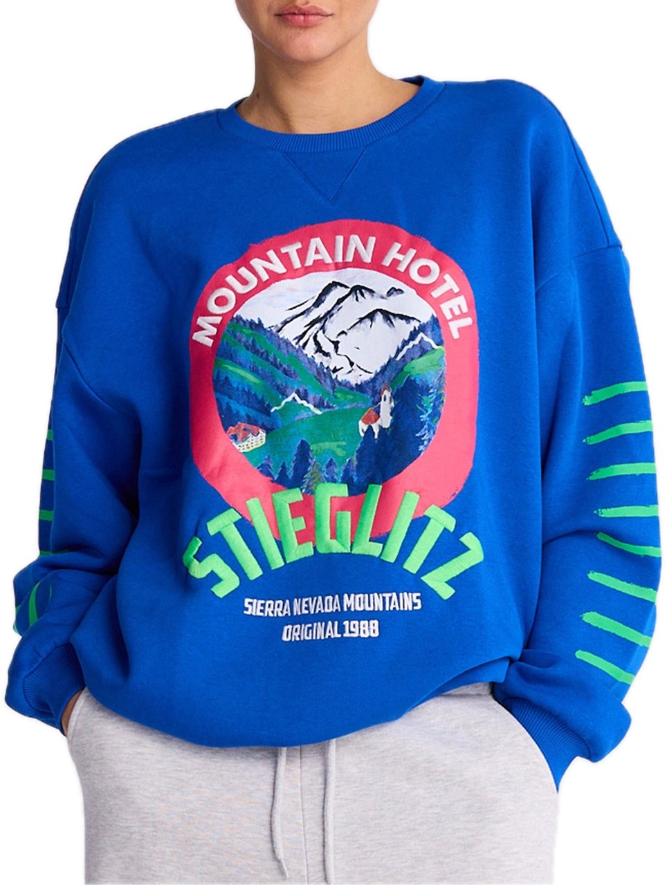 Stieglitz Humberto Sweater Blauw