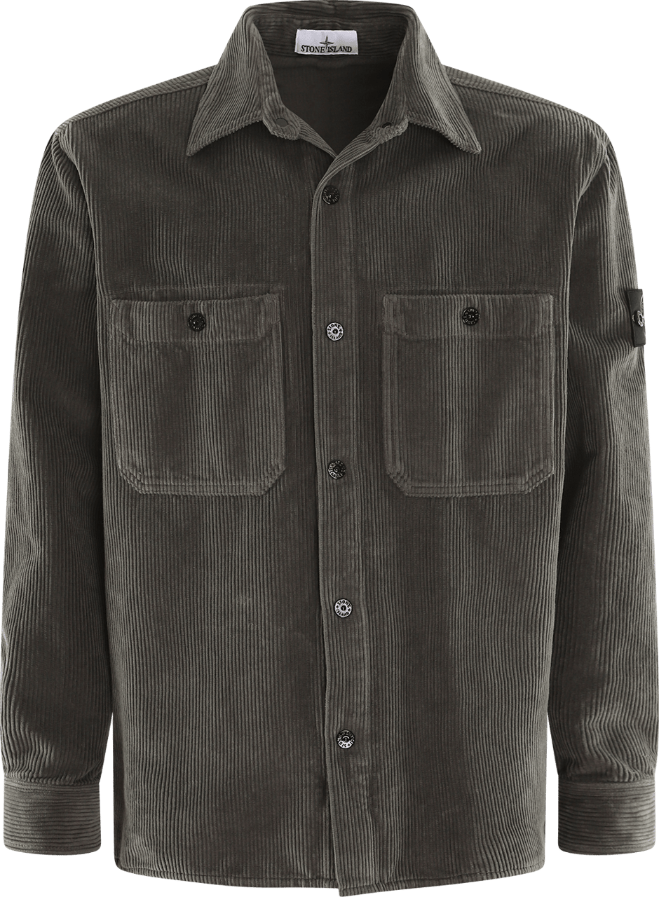 Stone Island Heren Shirts Grijs