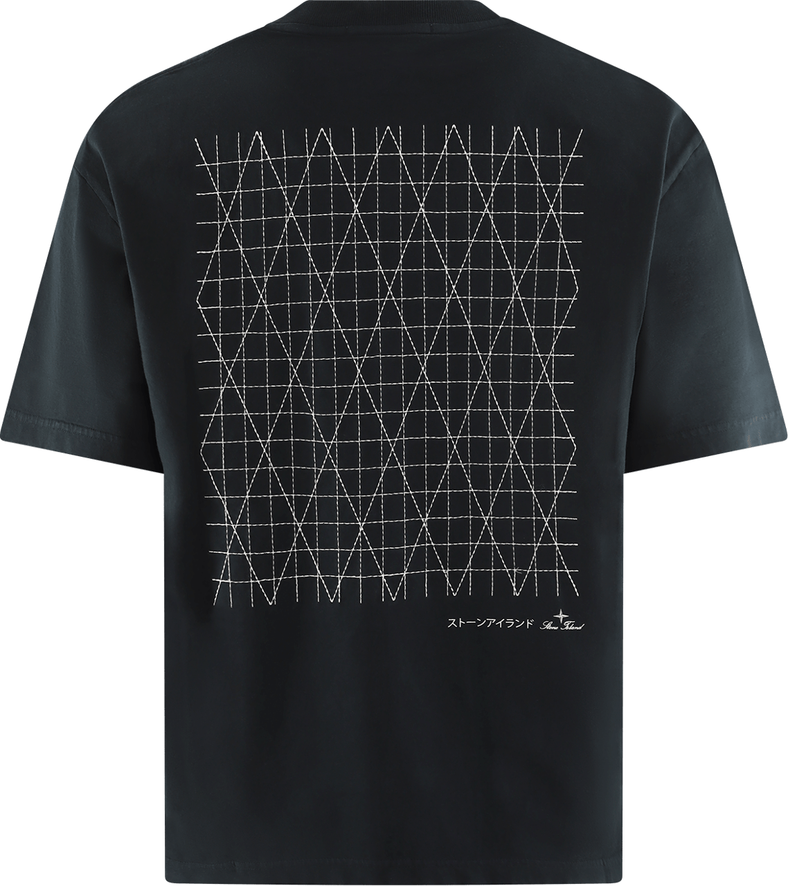 Stone Island Heren Ss T-Shirt Blauw