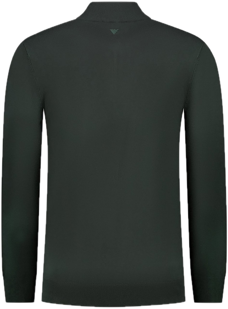 Pure Path Half Zip Sweater Groen
