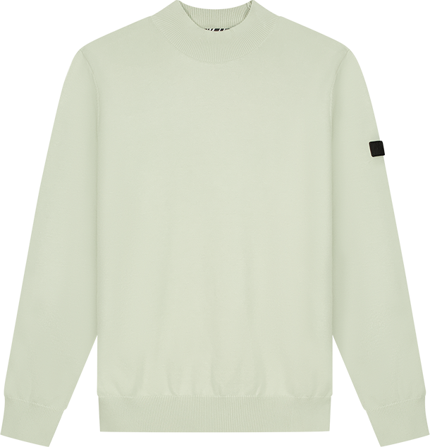 Malelions Malelions Men Knitted Crewneck Blauw