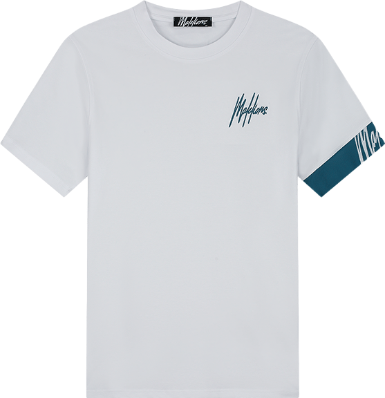 Malelions Malelions Men Captain T-Shirt 2.0 Wit