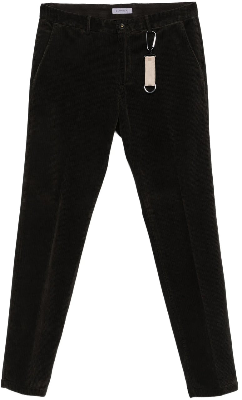 Manuel Ritz broek velours bruin Bruin