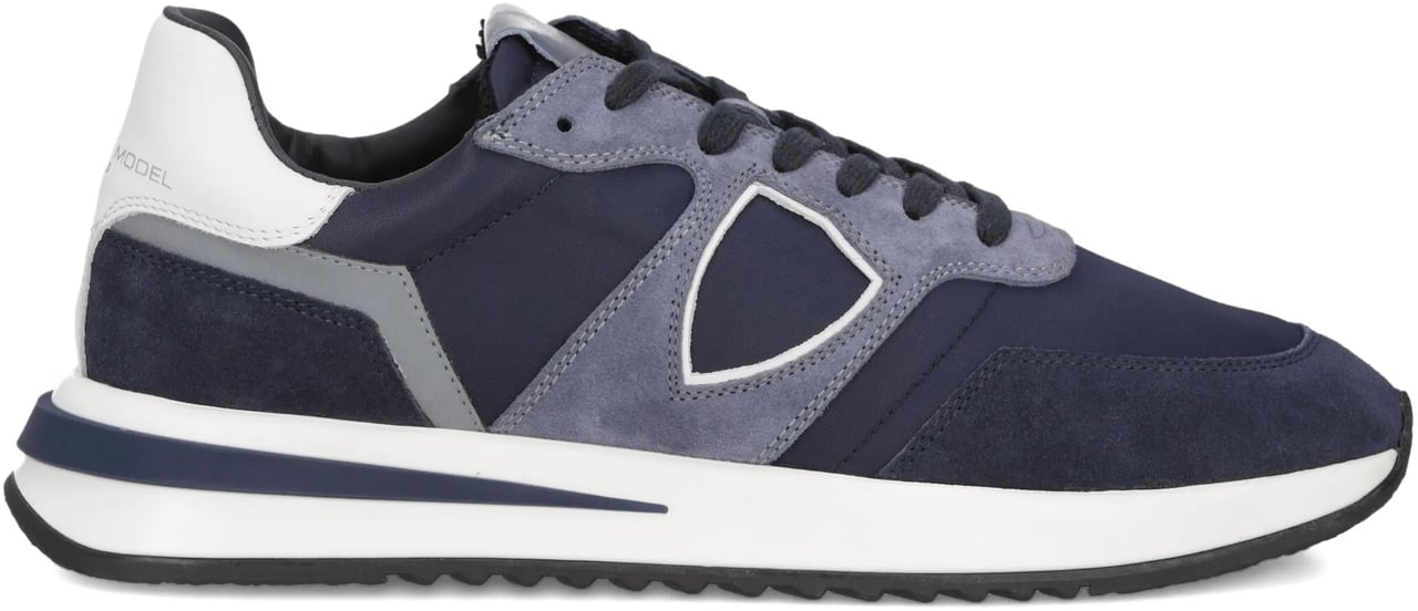 Philippe Model sneakers blauw wit Blauw