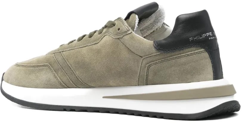 Philippe Model sneakers khaki Groen