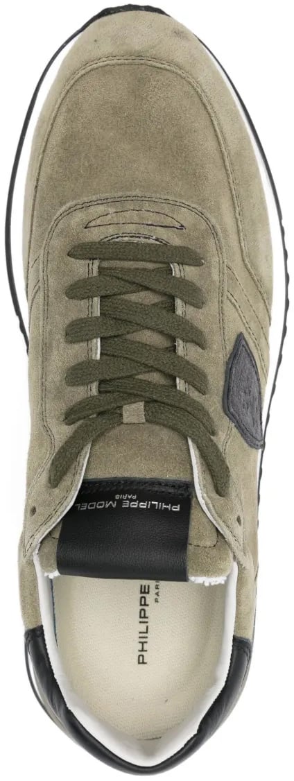 Philippe Model sneakers khaki Groen