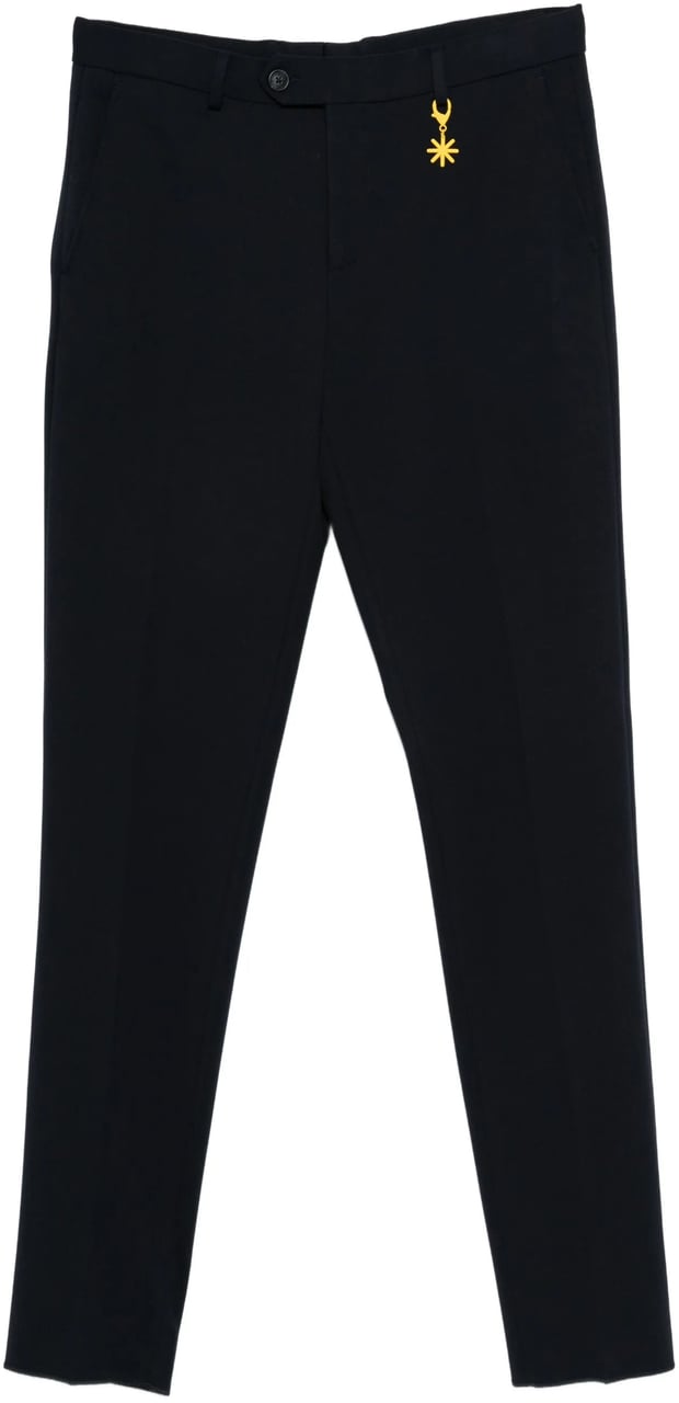 Manuel Ritz broek blauw stretch Blauw