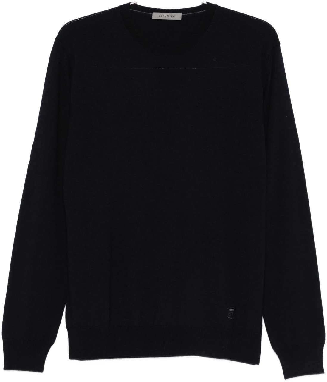 Corneliani pull blauw Blauw