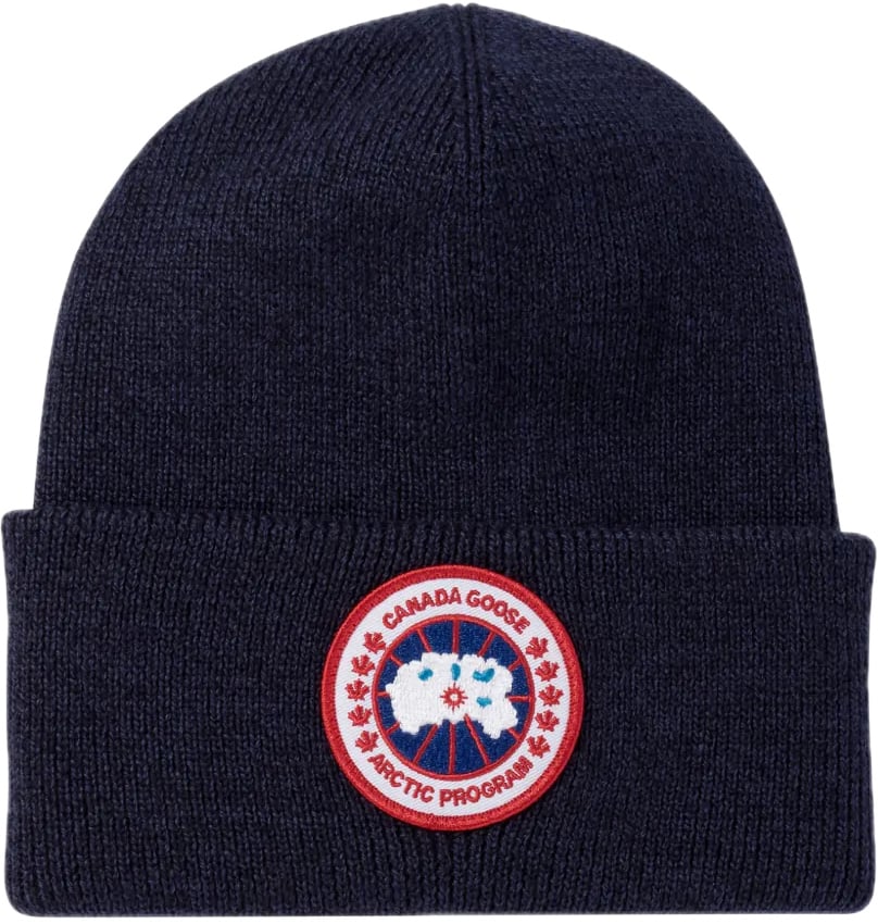 Canada Goose muts blauw logo Blauw
