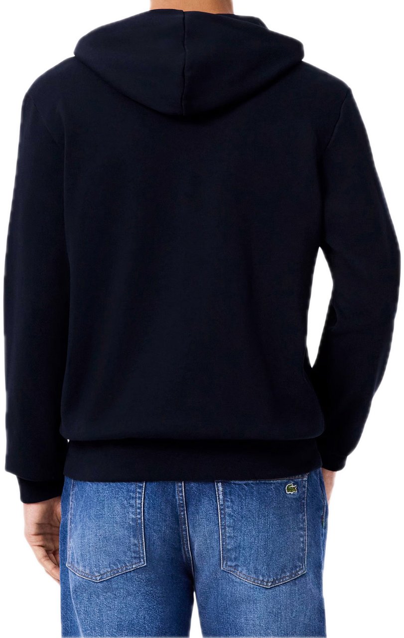 Lacoste sweatjacket blue Blauw