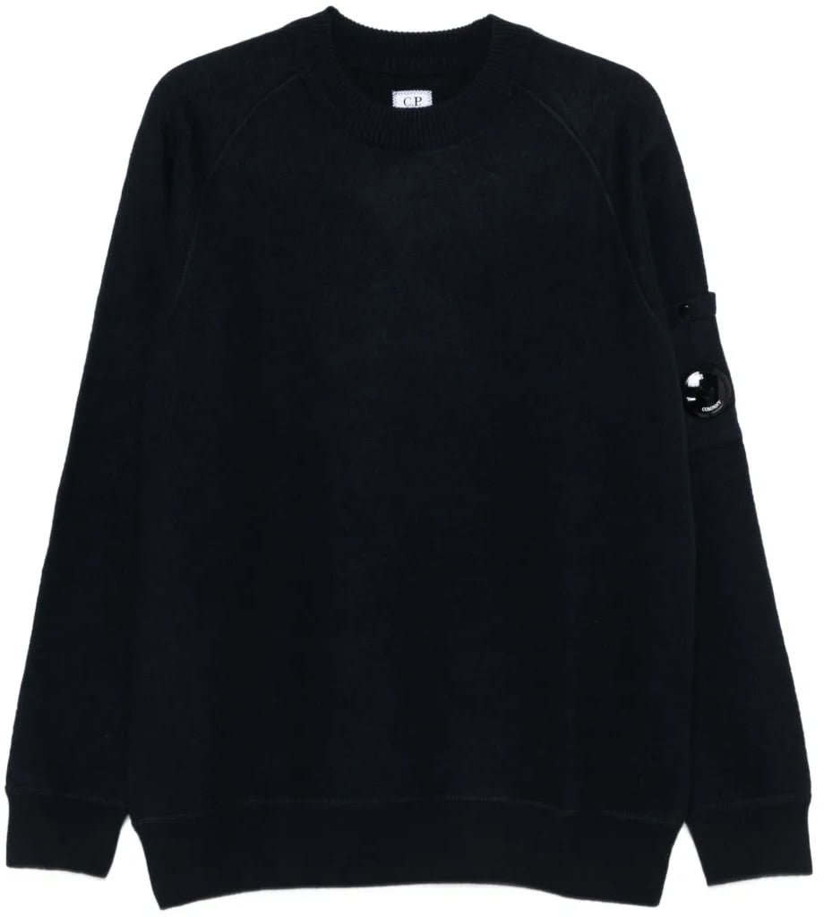 CP Company pull wol navy Blauw