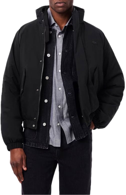 Lacoste bomber zwart Zwart