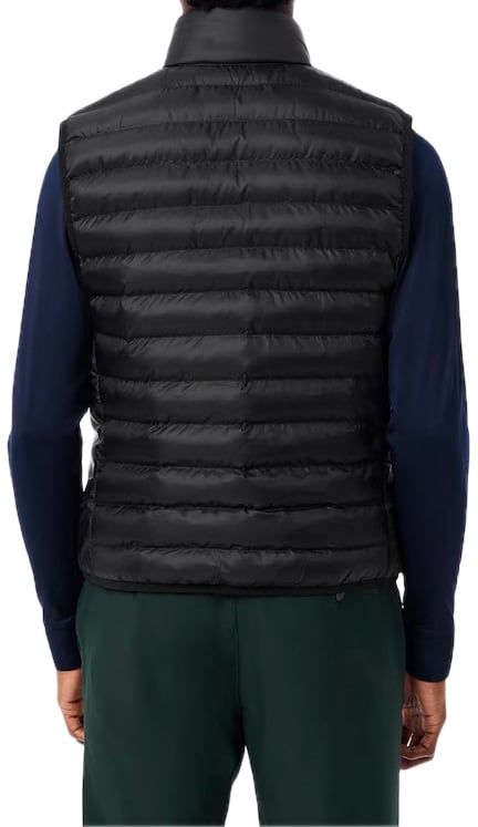 Lacoste bodywarmer zwart Zwart