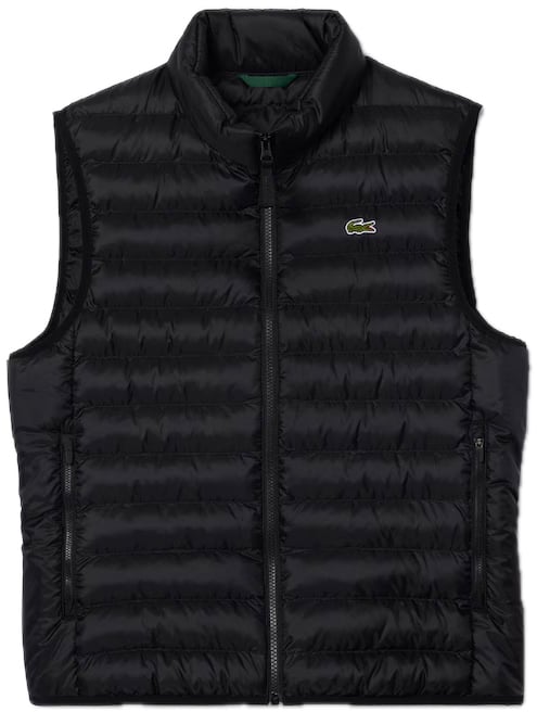 Lacoste bodywarmer zwart Zwart
