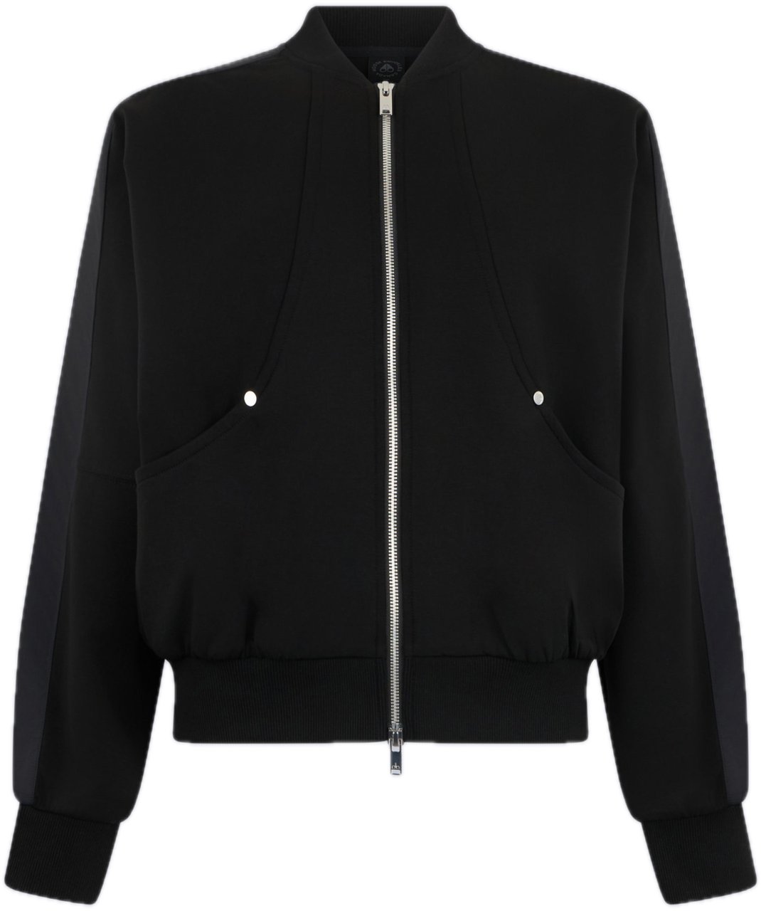 Moose Knuckles Mix Media Bomber Black Zwart