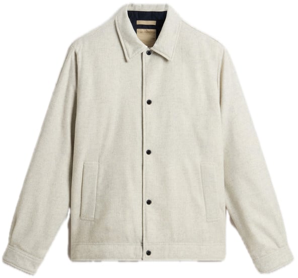 Woolrich Wool keating shirt jacket oatmeal Beige