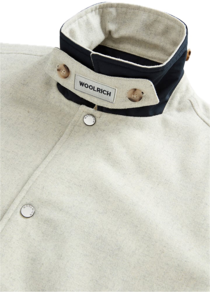 Woolrich Wool keating shirt jacket oatmeal Beige
