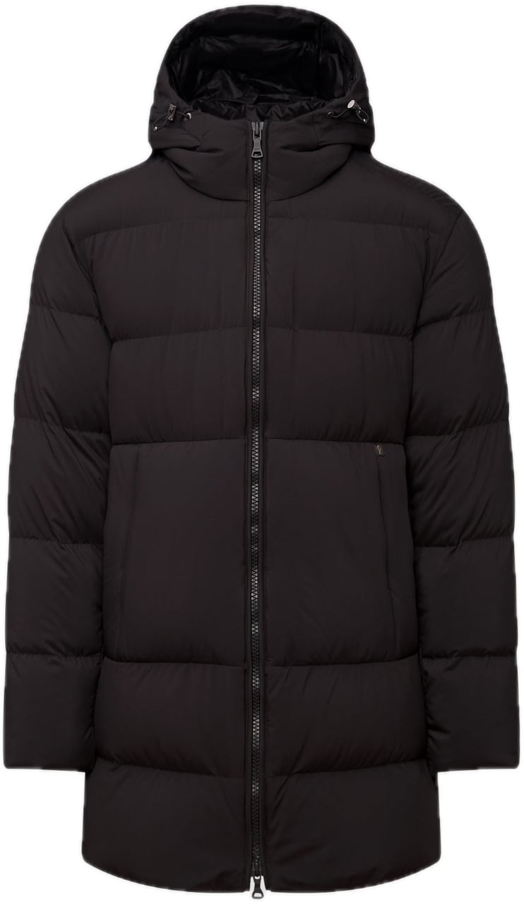 Paul & Shark Black down jacket Zwart
