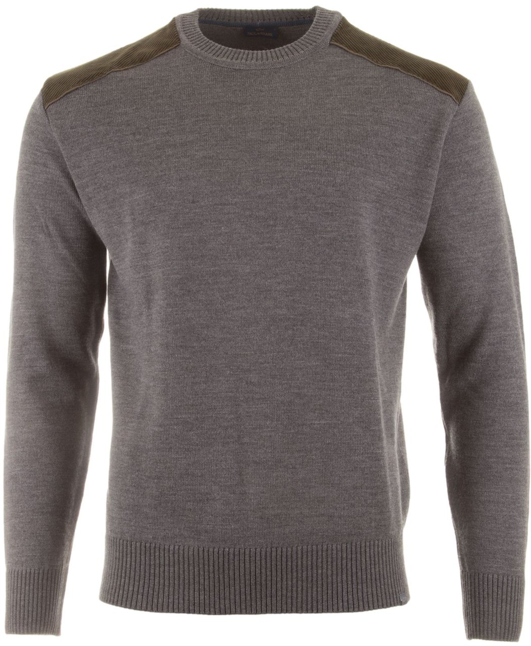 Paul & Shark Velvet Soft Cool Touch Wool Grijs