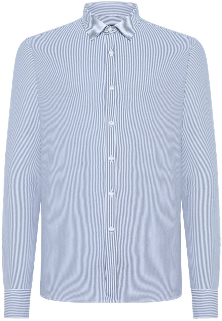 RRD Oxford Jaquard Light Blue Blauw