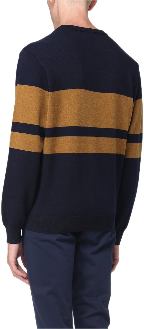 Paul & Shark Sweater Crewneck Blue Blauw
