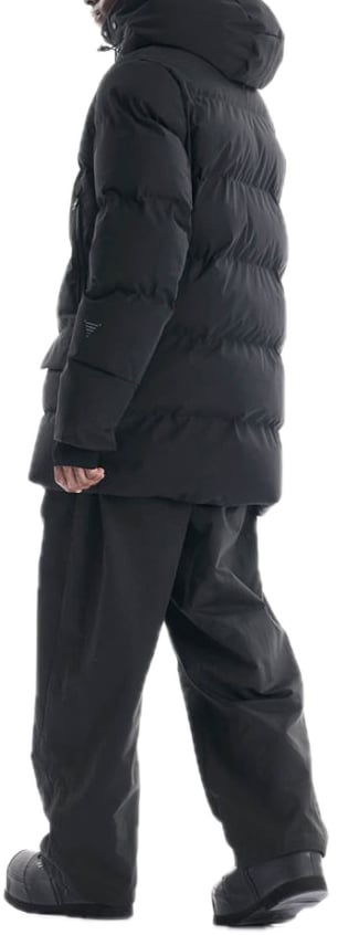 Krakatau Cassini Quilted Parka Zwart