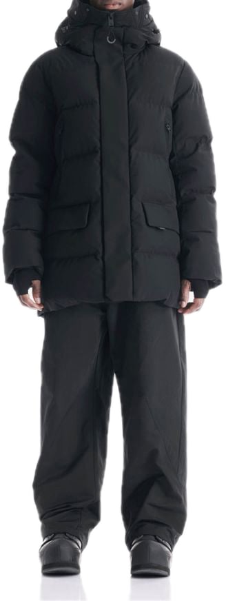 Krakatau Cassini Quilted Parka Zwart