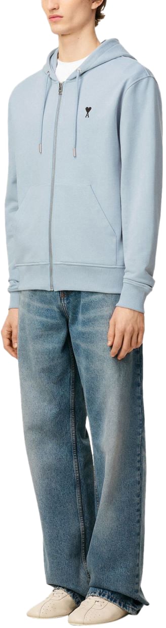 AMI Paris Sweaters Clear Blue Blauw