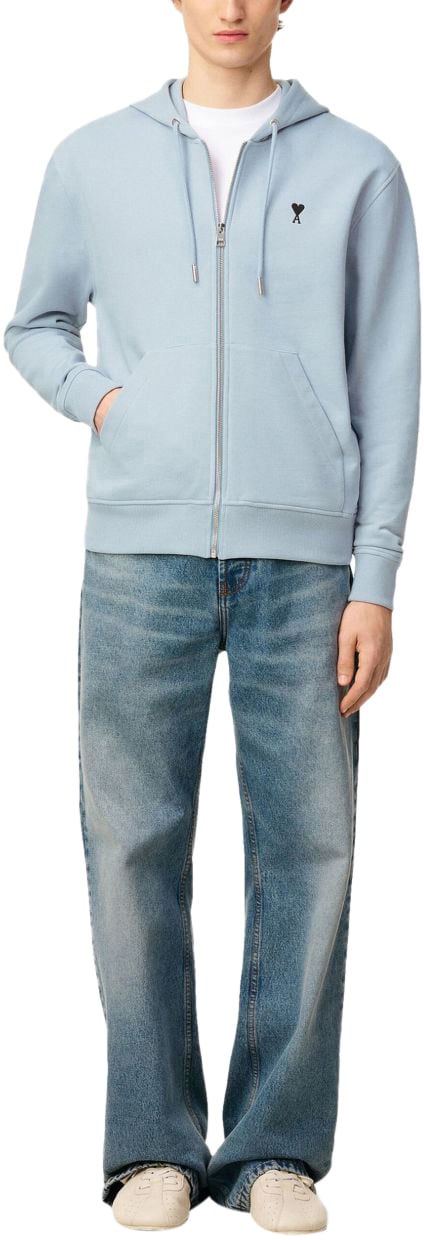AMI Paris Sweaters Clear Blue Blauw