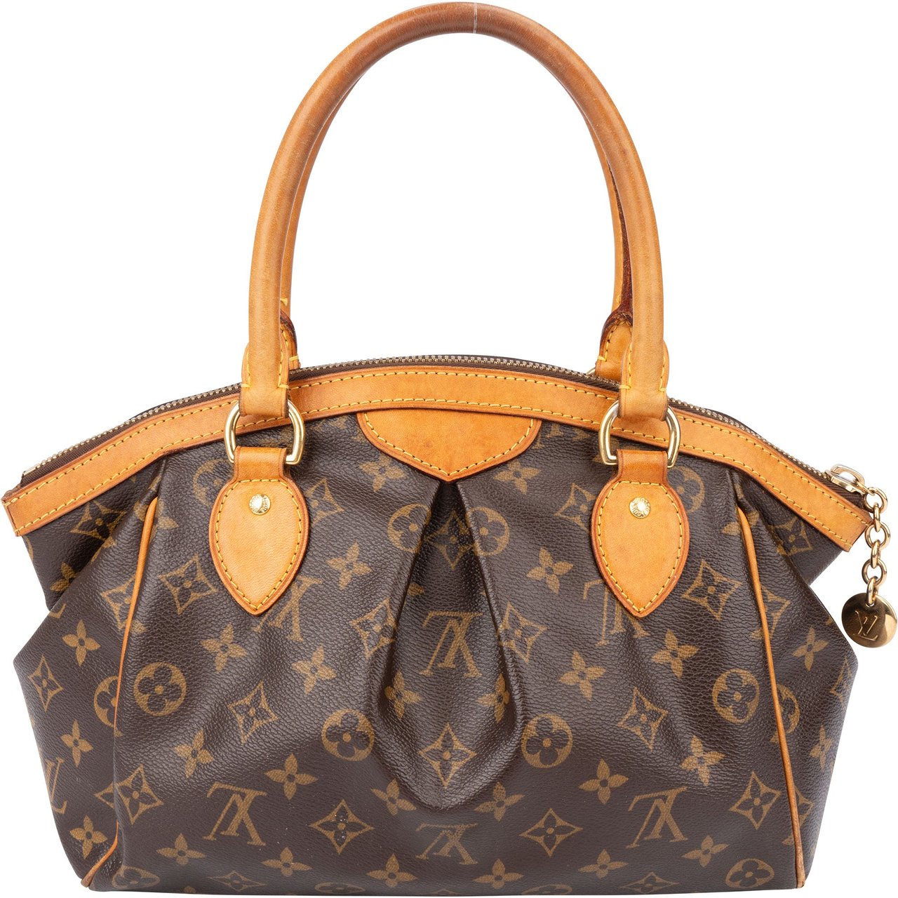 Louis Vuitton Louis Vuitton Canvas Monogram Tivoli PM Handbag Bruin