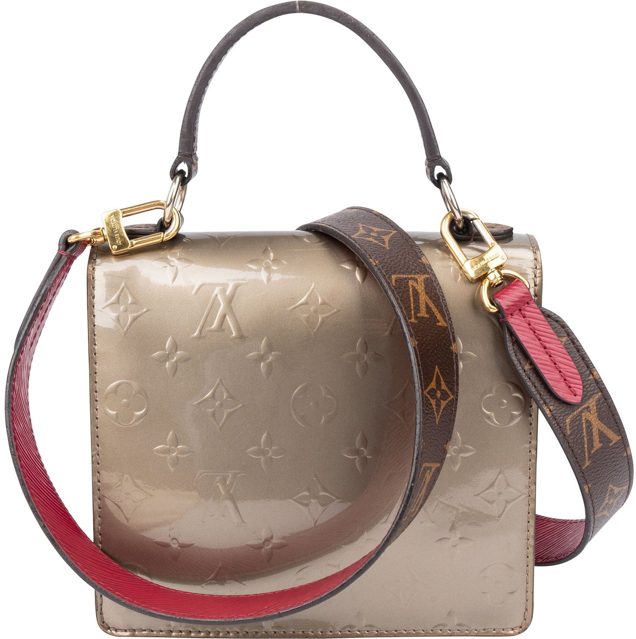 Louis Vuitton Louis Vuitton Limited Vernis Monogram NM Spring Street Handbag Divers