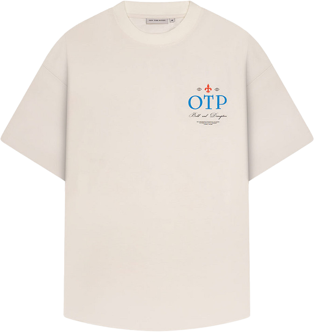 OFF THE PITCH OFF THE PITCH Global Oversized Tee Beige